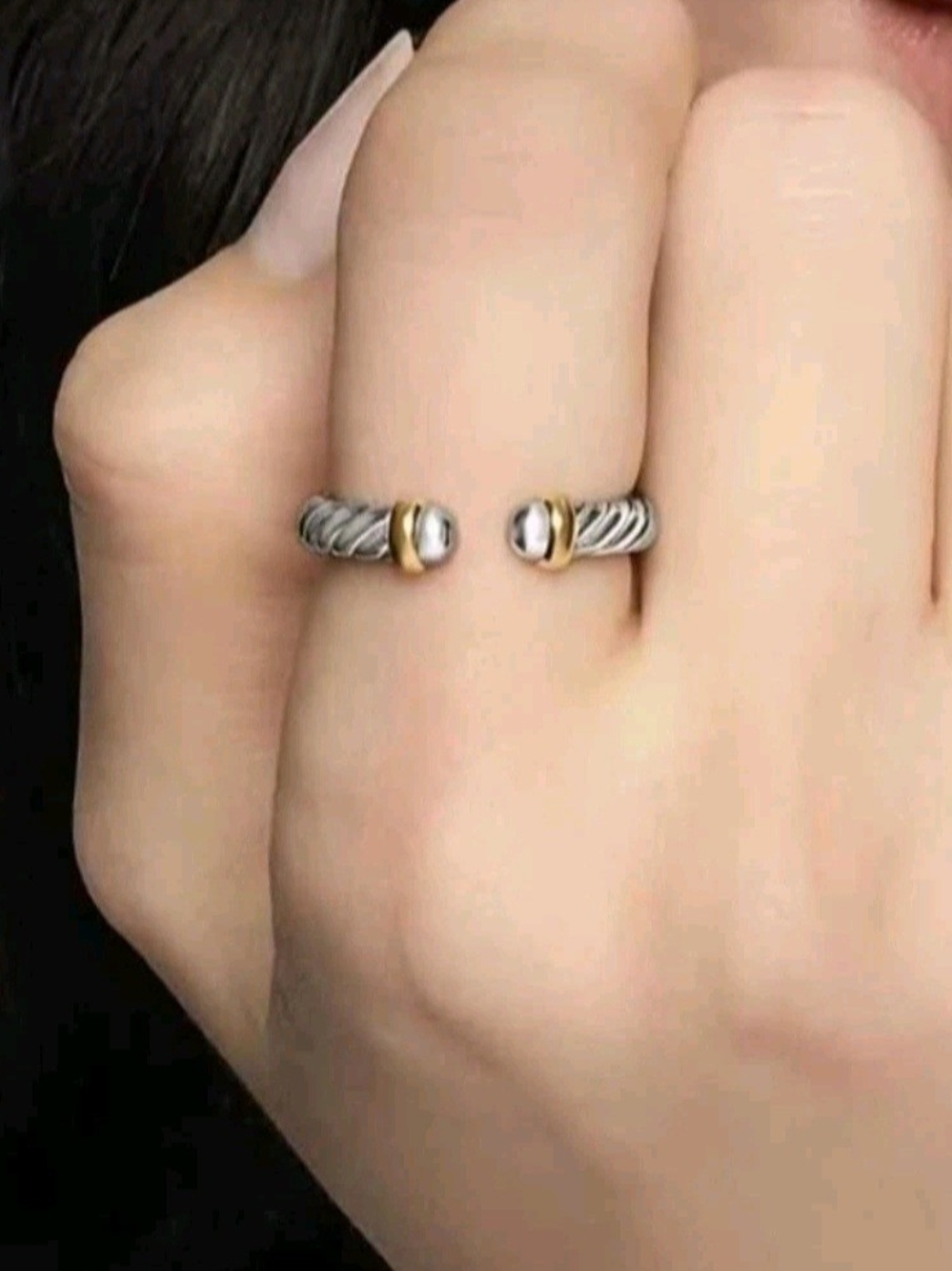 David Yurman Cable Classics Ring Size 7